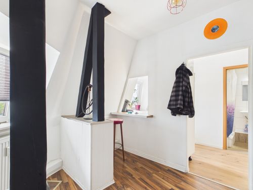 Dachgeschoßwohnung Lübeck Sankt Lorenz Nord - 1.5 Zimmer, 38 m&sup2;, 500&euro; | Angebot:26561855