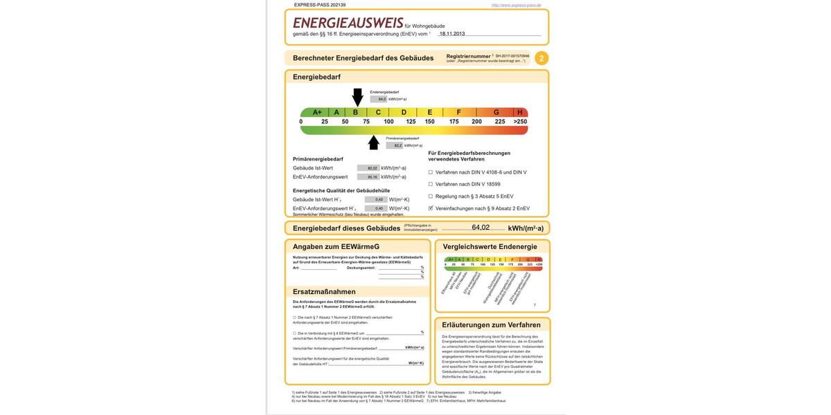 Etagenwohnung Hamberge - 2 Zimmer, 52 m&sup2;, 152.000&euro; | Angebot:24687993