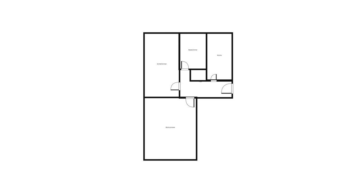 Etagenwohnung Lübeck Sankt Jürgen - 2 Zimmer, 53 m&sup2;, 612&euro; | Angebot:26197654