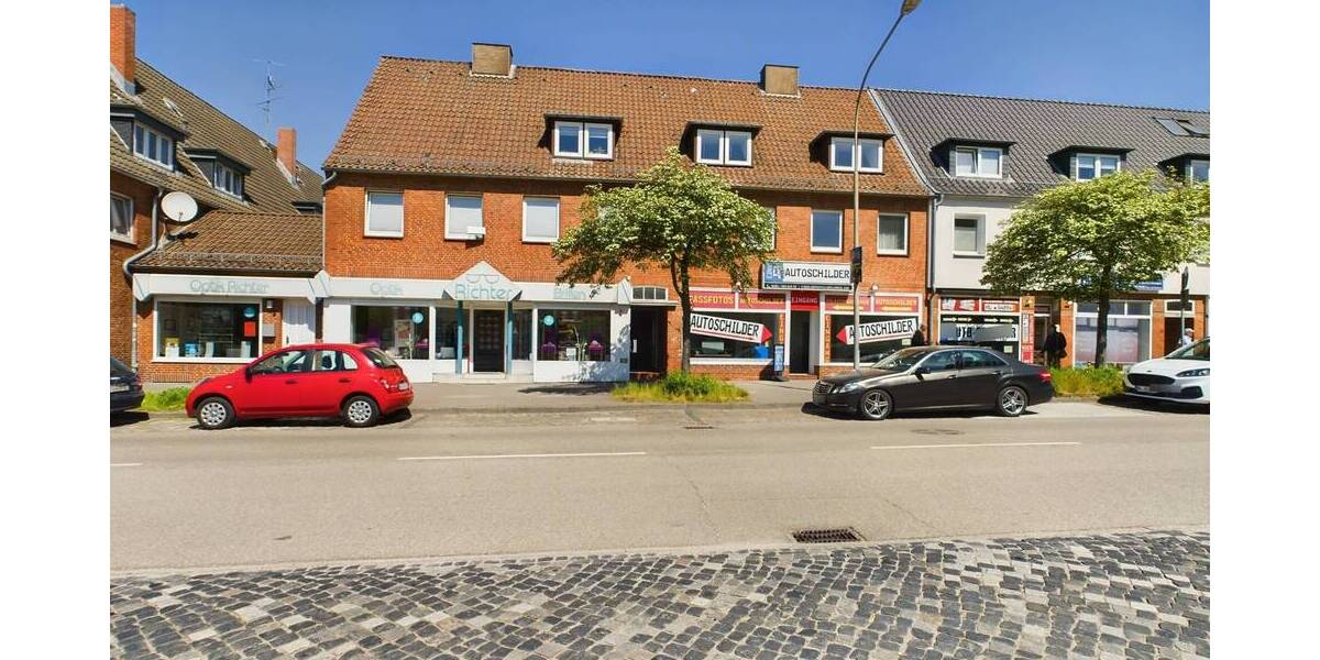 Solides Wohn- und Geschäftshaus mitten in Kücknitz. Parkflächen 1 zimmer