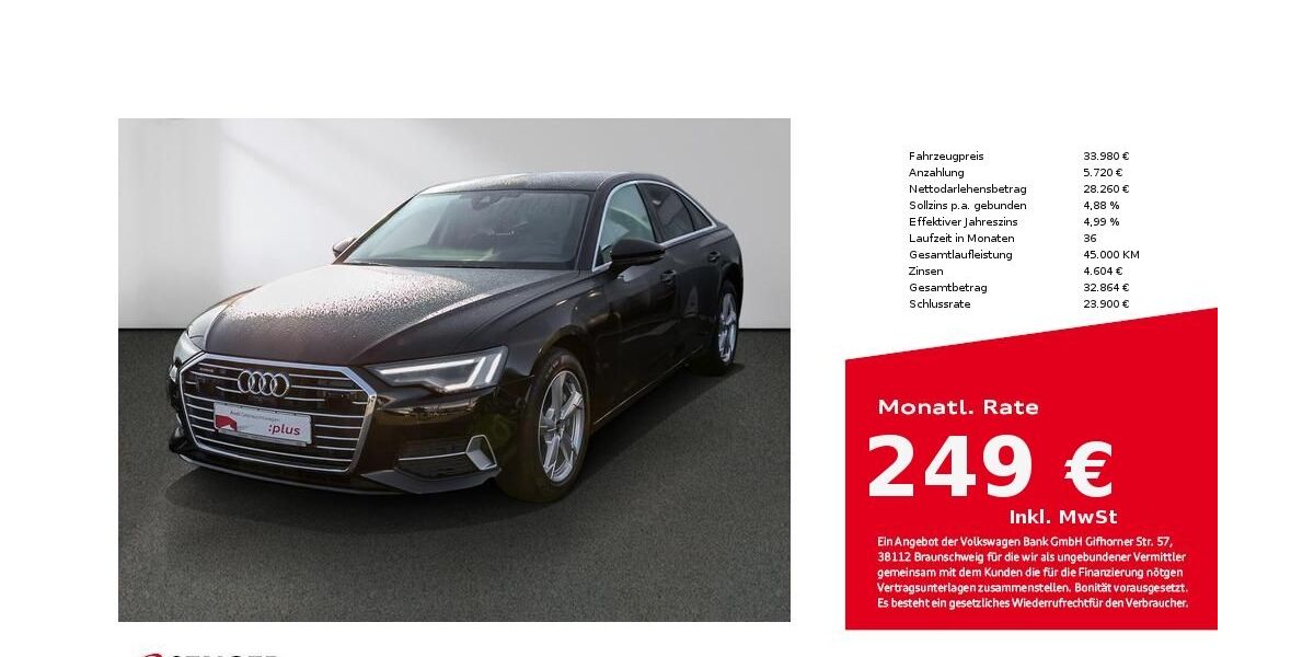 Audi A6 43.200 km 33.980 &euro; Lübeck 23556