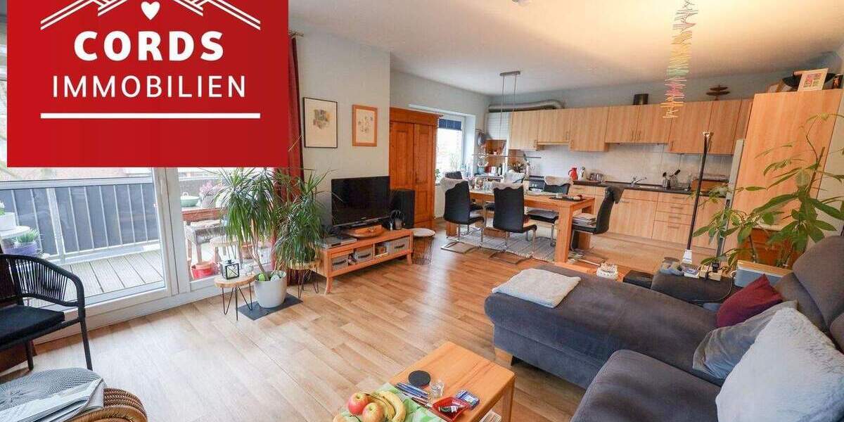 Etagenwohnung Lübeck St. Lorenz Nord - 3 Zimmer, 77 m&sup2;, 329.000&euro; | Angebot:25729687