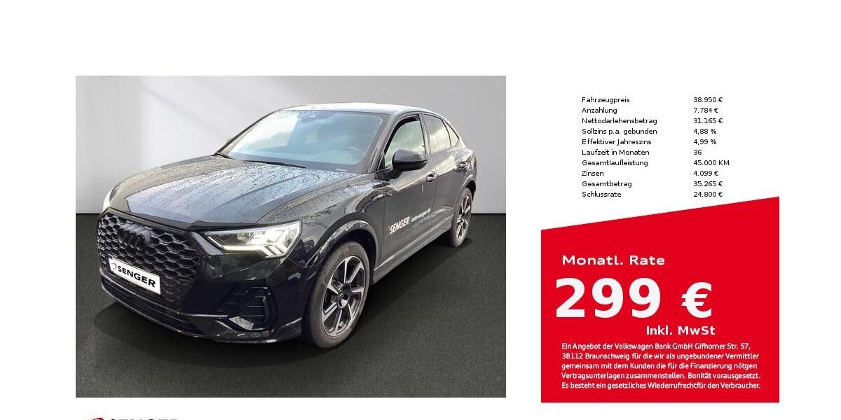 Audi Q3 25.150 km 38.950 &euro; Lübeck 23556
