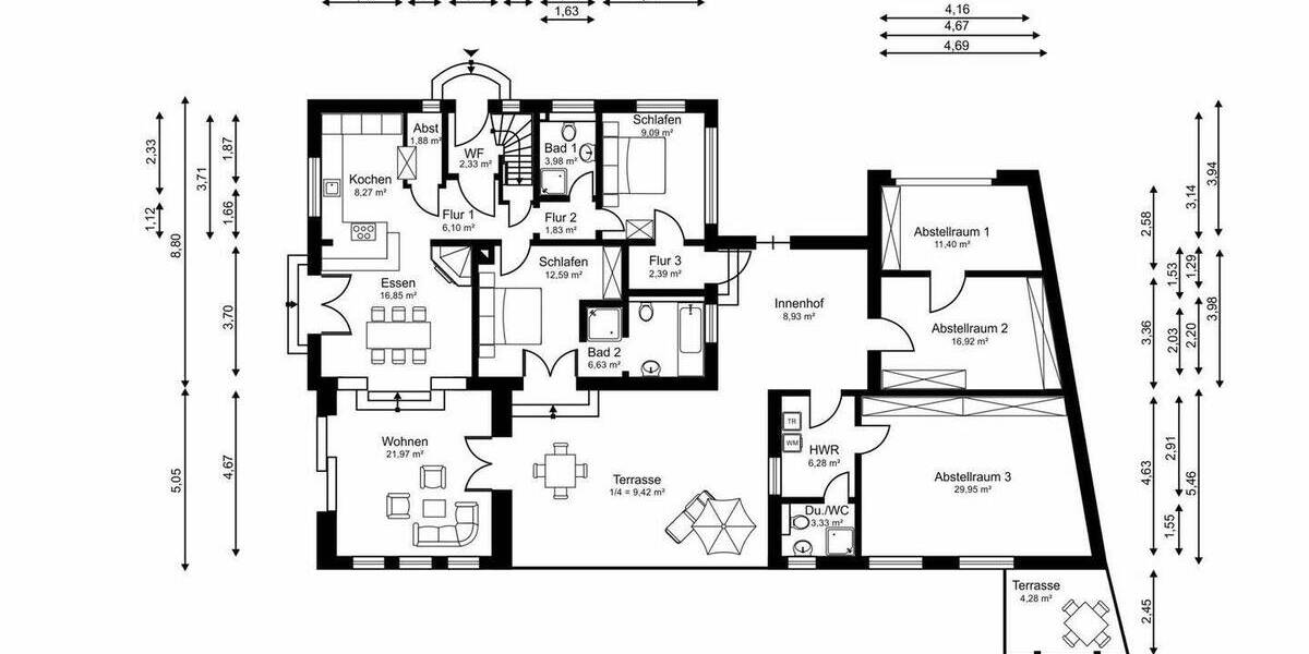 Einfamilienhaus Lübeck St. Gertrud - 7 Zimmer, 173 m&sup2;, 1.998.000&euro; | Angebot:26806745