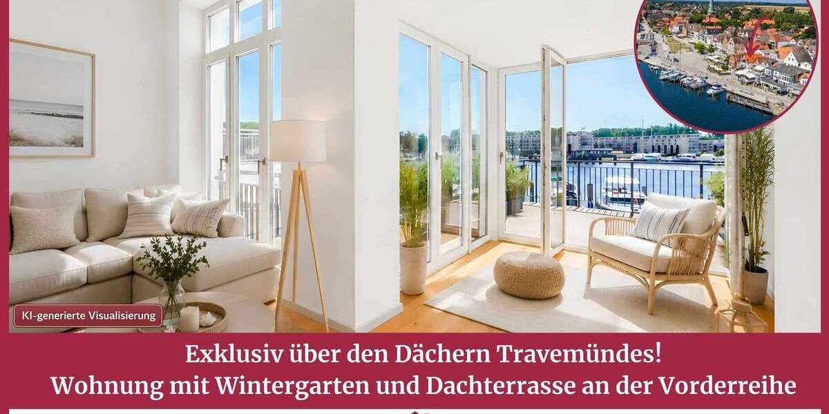 Etagenwohnung Travemünde Alt-Travemünde / Rönnau - 2 Zimmer, 74 m&sup2;, 939.000&euro; | Angebot:27405377