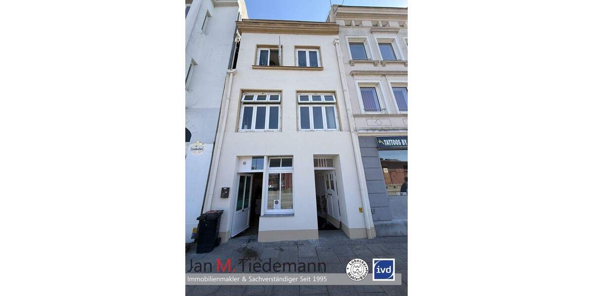 Altsstadthaus mit 2 Einheiten in der Lübecker Innenstadt 4 zimmer