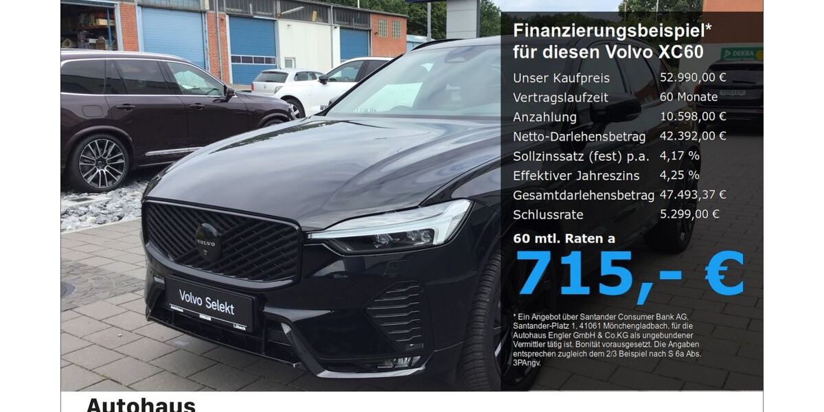 Volvo XC60 9.462 km 52.990 &euro; Lübeck 23566