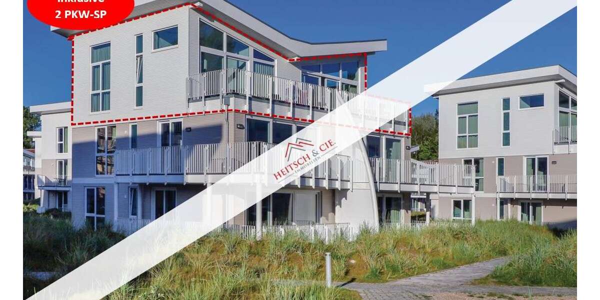 Etagenwohnung Lübeck / Travemünde Travemünde - 4 Zimmer, 108 m&sup2;, 689.000&euro; | Angebot:24422804