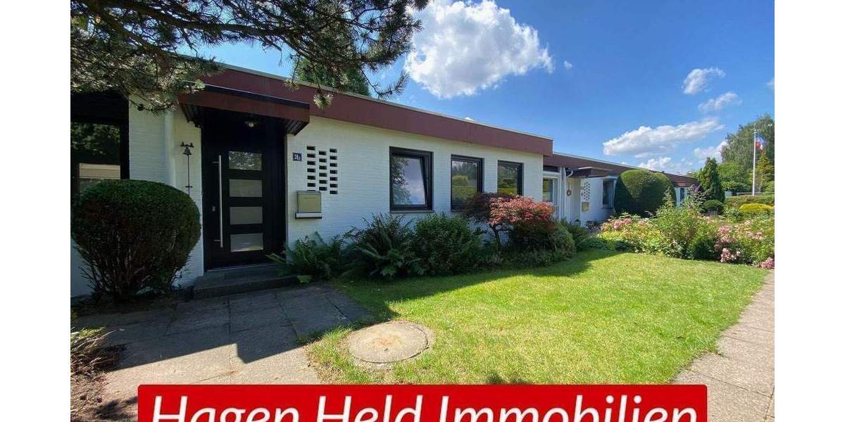 Bungalow, 4 Zimmer, ca. 110m² Wohnfläche, ca. 603m² Grundstücksfläche in beliebter Wohngegend von Bad Segeberg 4 zimmer