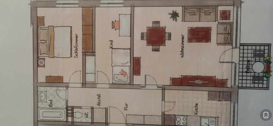 Etagenwohnung Lübeck Sankt Gertrud - 3 Zimmer, 67 m&sup2;, 219.500&euro; | Angebot:26413279