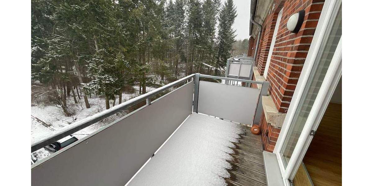 Moderner Grundriss mit geräumiger Wohnküche und Balkon 1 zimmer