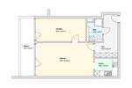 Etagenwohnung Lübeck Sankt Jürgen - 2 Zimmer, 62 m&sup2;, 169.000&euro; | Angebot:26362676