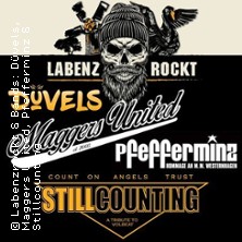 Labenz rockt 2026 - Bands: Düvels, Pfefferminz, Maggers United, Still Counting 11.07.2026 Gemeindezentrum Labenz