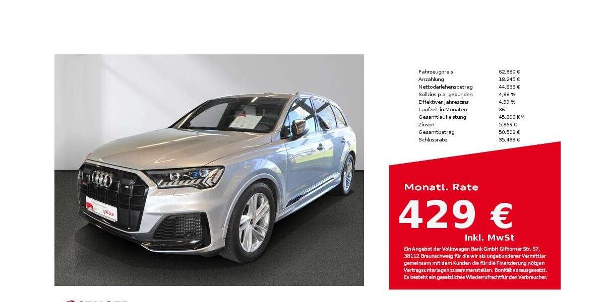 Audi SQ7 96.100 km 62.880 &euro; Lübeck 23556