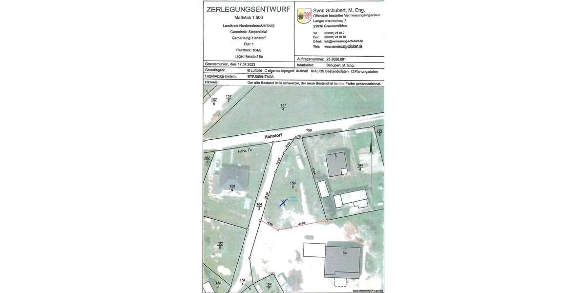 Grundstück Grevesmühlen/Hanstorf Hanstorf - 90.000&euro; | Angebot:21385778