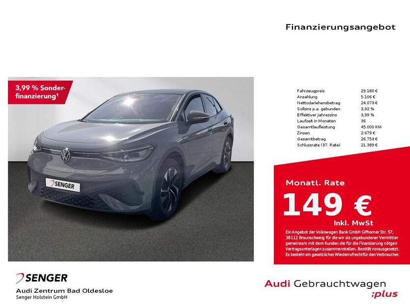 VW ID.5 35.500 km 28.880 € Bad Oldesloe 23843