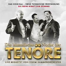 Himmlische Nacht der Tenöre - Das Original - Live und ohne technische Verstärkung 30.01.2026 Kulturkirche Heilig Kreuz Bottrop