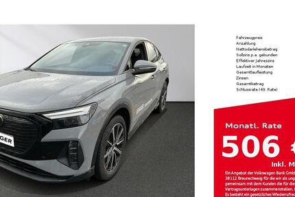 Audi Q4 e-tron 38.250 km 35.350 € Lübeck 23556