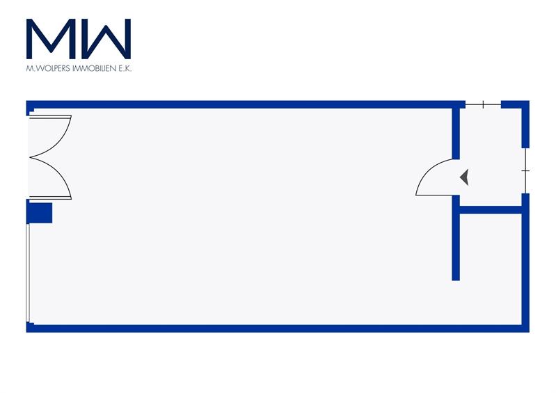 Büro oder Ladenfläche, ca. 65,60 m², mittig der Markttwiete in Bad Schwartau zimmer