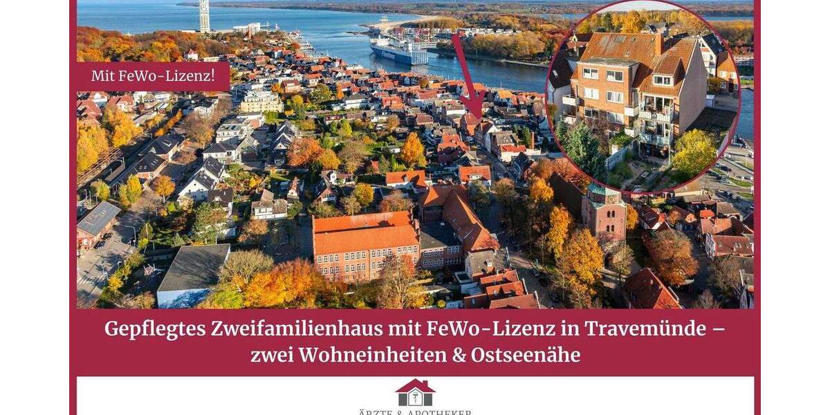 Mehrfamilienhaus, Wohnhaus Travemünde Alt-Travemünde / Rönnau - 6 Zimmer, 132 m&sup2;, 549.000&euro; | Angebot:24810301