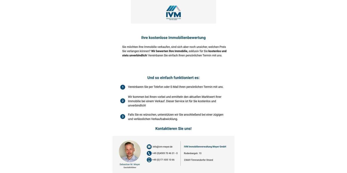 Grundstück Timmendorfer Strand Niendorf/Ostsee - 2.227.000&euro; | Angebot:25276006