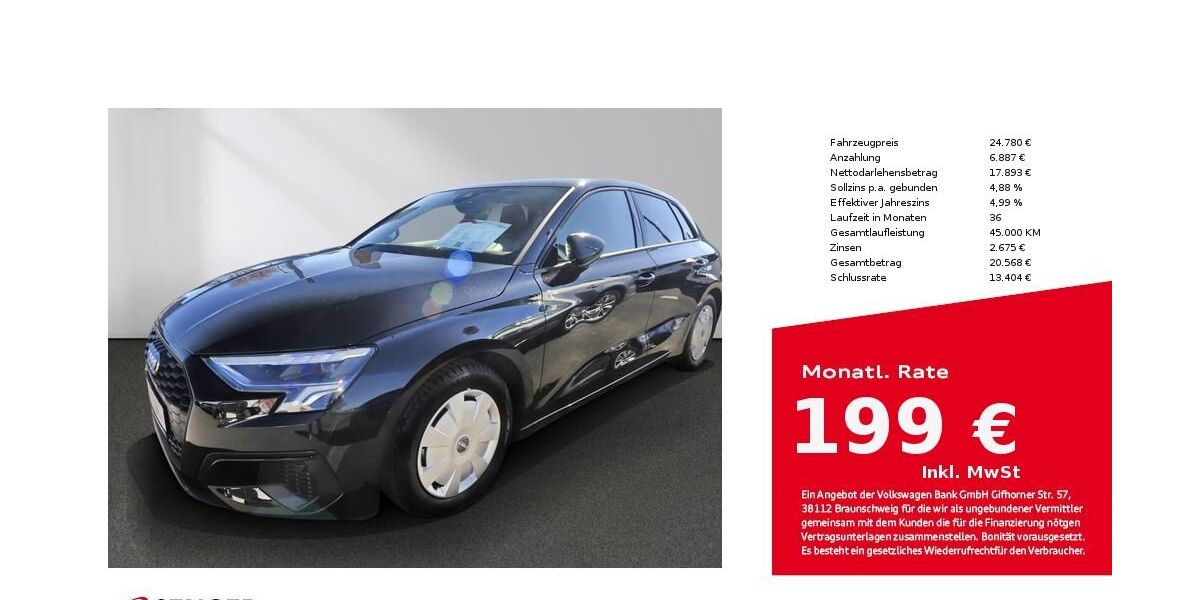 Audi A3 32.100 km 24.380 &euro; Lübeck 23556