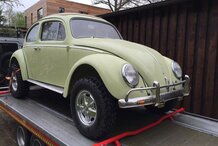 Gebrauchtwagen VW Käfer auf Kübelwagen Chassis