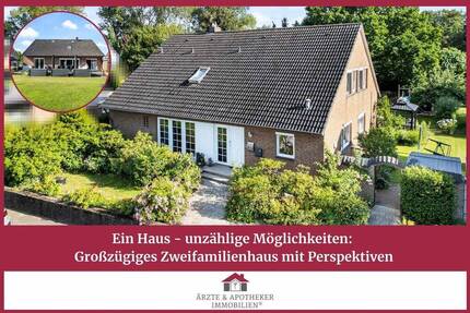 Ein Haus - unzählige Möglichkeiten: Großzügiges Zweifamilienhaus mit Perspektiven