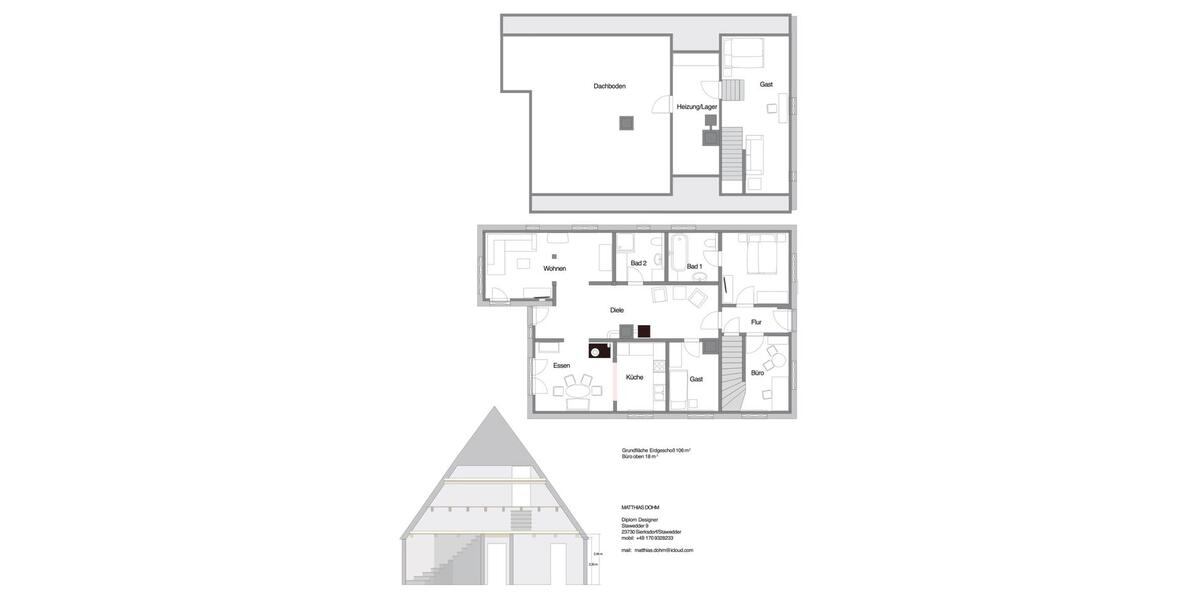 Einfamilienhaus Neustadt in Holstein - 5 Zimmer, 120 m&sup2;, 595.000&euro; | Angebot:26652670