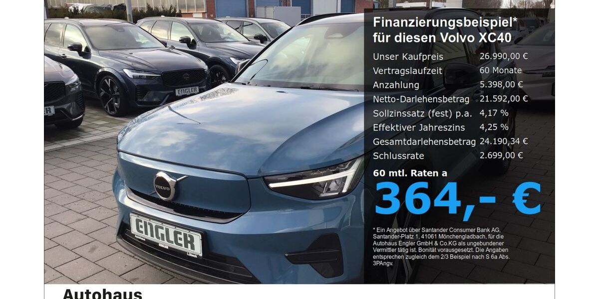 Volvo XC40 75.341 km 26.990 &euro; Lübeck 23566