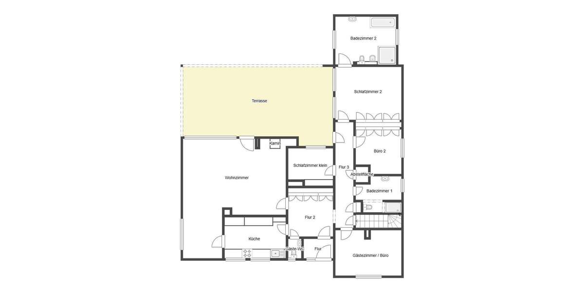 Altersgerecht leben mit Komfort - modernes Bad, praktische Küche, Nähe zur Stadt und gut angebunden 5 zimmer