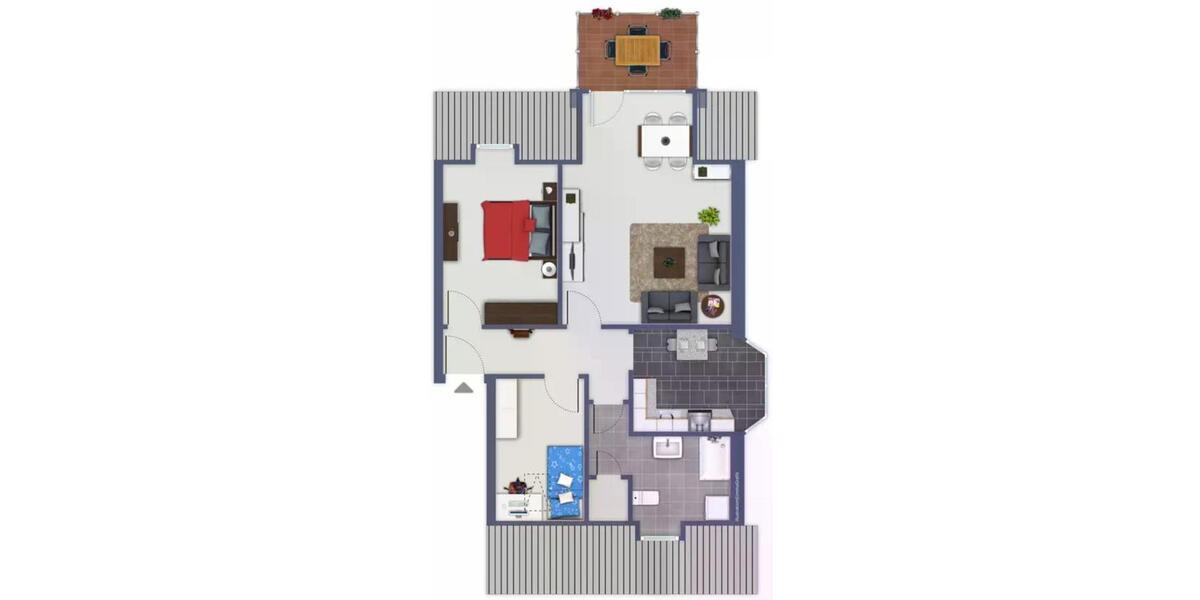 Dachgeschoßwohnung Ratzeburg - 3 Zimmer, 66 m&sup2;, 825&euro; | Angebot:25513166