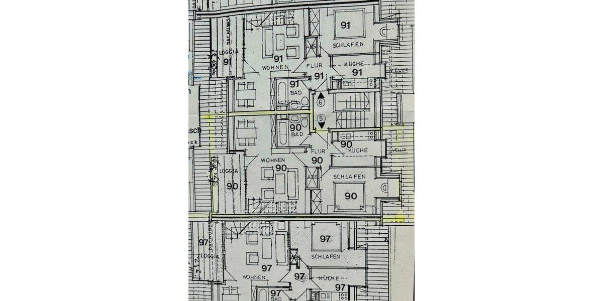 Dachgeschoßwohnung Lübeck Sankt Gertrud - 3 Zimmer, 76 m&sup2;, 230.000&euro; | Angebot:26114688