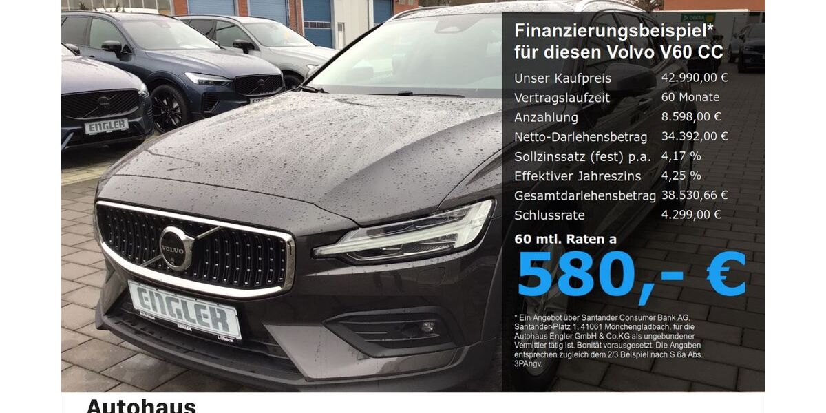 Volvo V60 Cross Country 18.500 km 42.990 &euro; Lübeck 23566