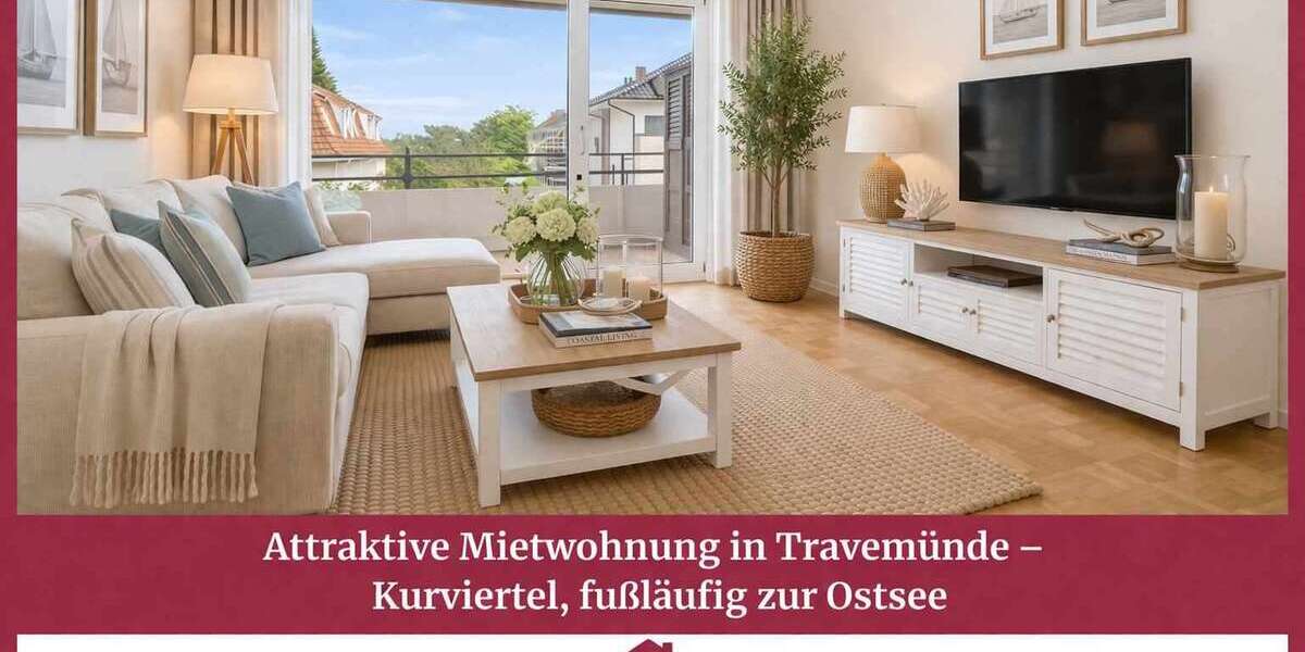 Etagenwohnung Lübeck / Travemünde Travemünde - 2 Zimmer, 55 m&sup2;, 845&euro; | Angebot:26095100
