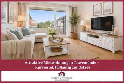 Wohnung Lübeck / Travemünde Travemünde - 2 Zimmer, 55 m&sup2;, 845&euro; | Angebot:26095100
