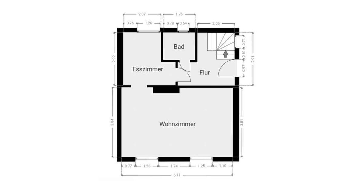 Doppelhaushälfte Lübeck Moisling - 5 Zimmer, 111 m&sup2;, 149.900&euro; | Angebot:26259245