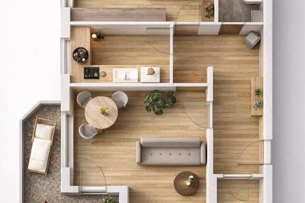 Wohnung Bad Schwartau - 2 Zimmer, 58 m&sup2;, 199.000&euro; | Angebot:25809649