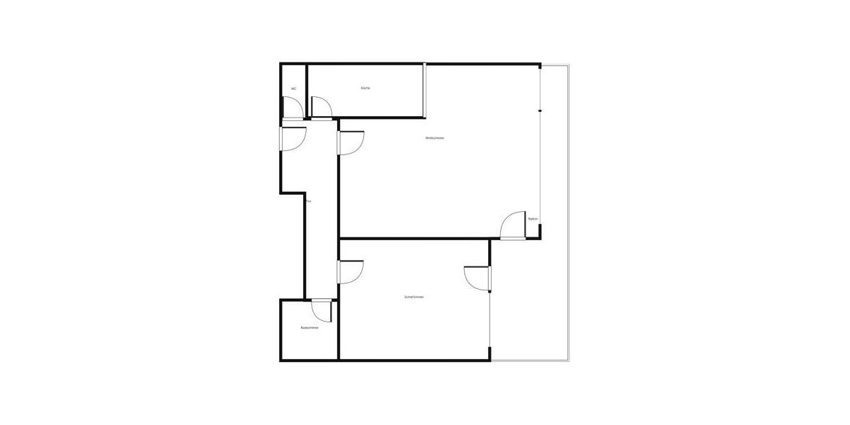Erdgeschoßwohnung Lübeck Sankt Lorenz Nord - 2 Zimmer, 73 m&sup2;, 806&euro; | Angebot:26249730