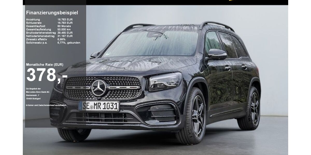 Mercedes-Benz GLB 200 9.999 km 46.950 &euro; Bad Segeberg 23795