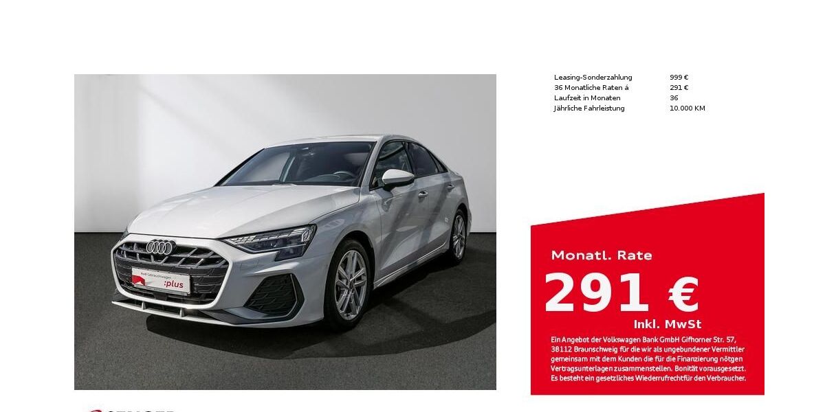 Audi A3 23.415 km 31.280 € Lübeck 23556