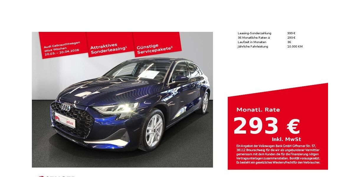 Audi A3 23.200 km 32.480 &euro; Lübeck 23556