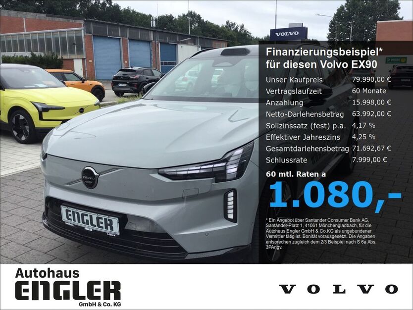 Volvo EX90 4.990 km 79.990 € Lübeck 23566