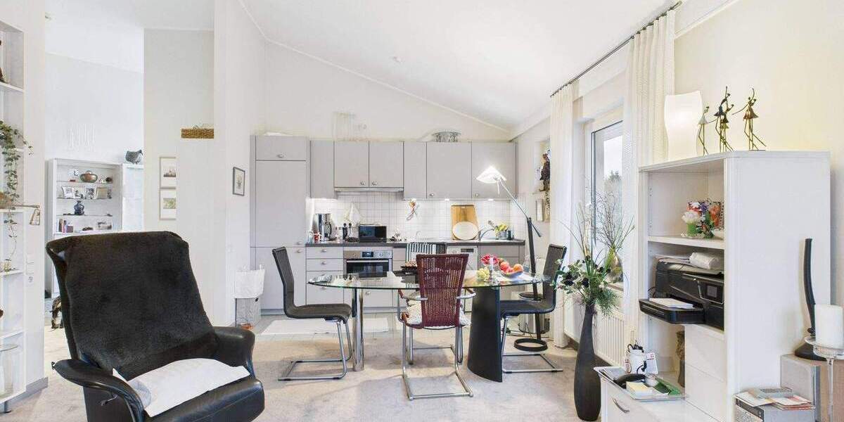 Die Welt von oben! Penthouse mit 2 Zimmern und Dachterrasse 2 zimmer