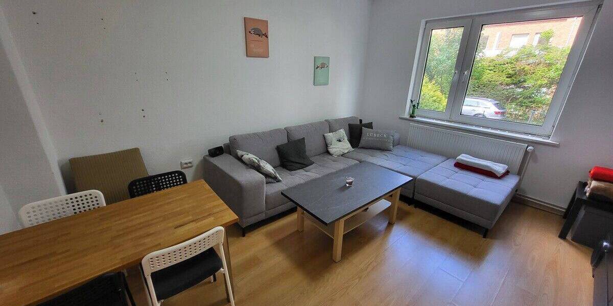 Etagenwohnung Lübeck St. Jürgen - 3 Zimmer, 64 m&sup2;, 600&euro; | Angebot:26886214