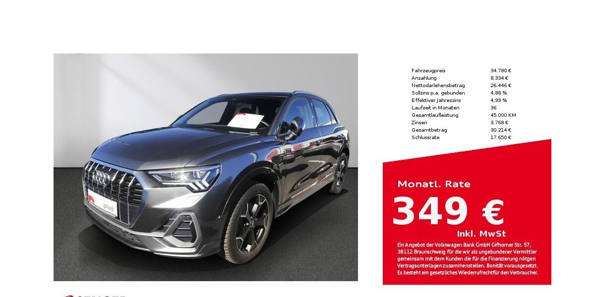 Audi Q3 62.250 km 34.780 &euro; Lübeck 23556