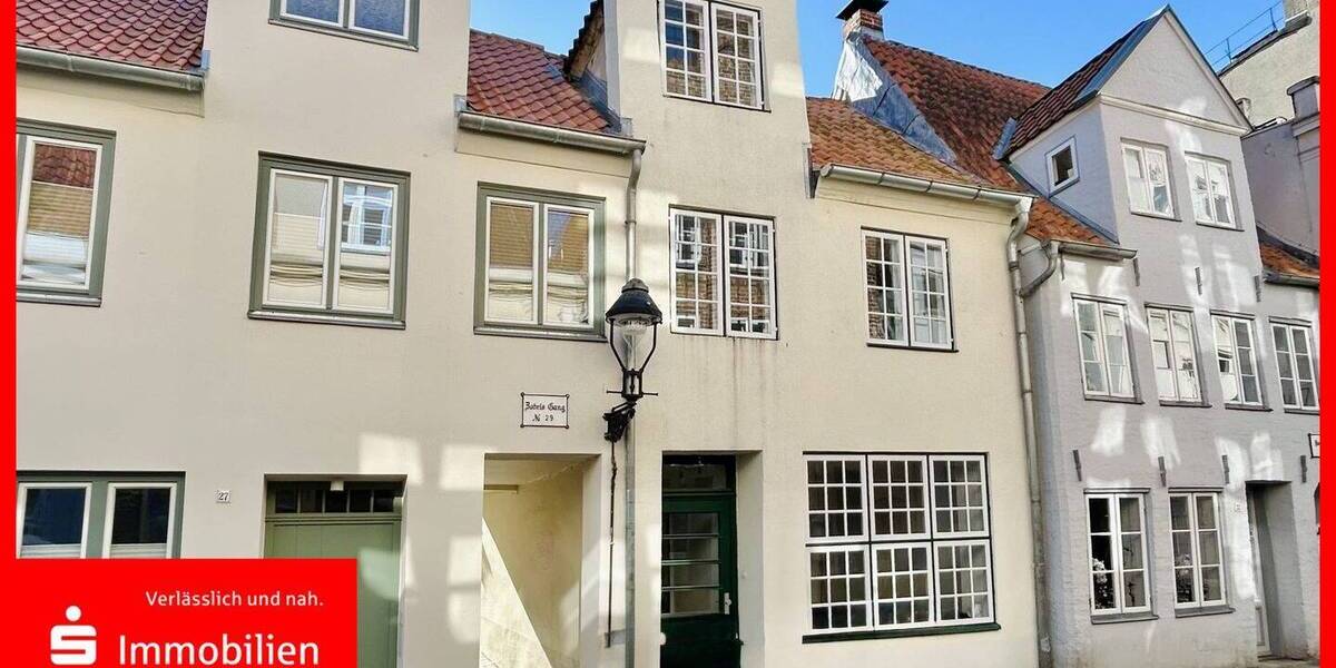Reihenmittelhaus Lübeck Innenstadt - 5 Zimmer, 127 m&sup2;, 445.000&euro; | Angebot:26434031