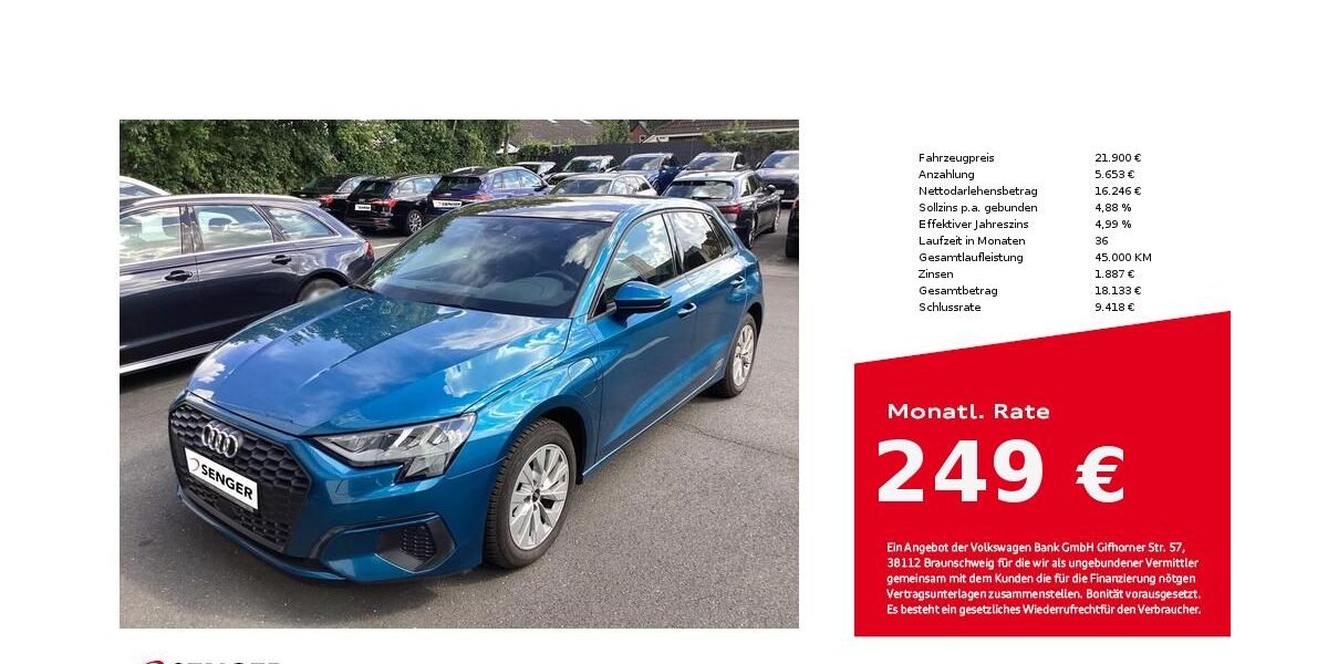 Audi A3 79.800 km 21.900 &euro; Lübeck 23556