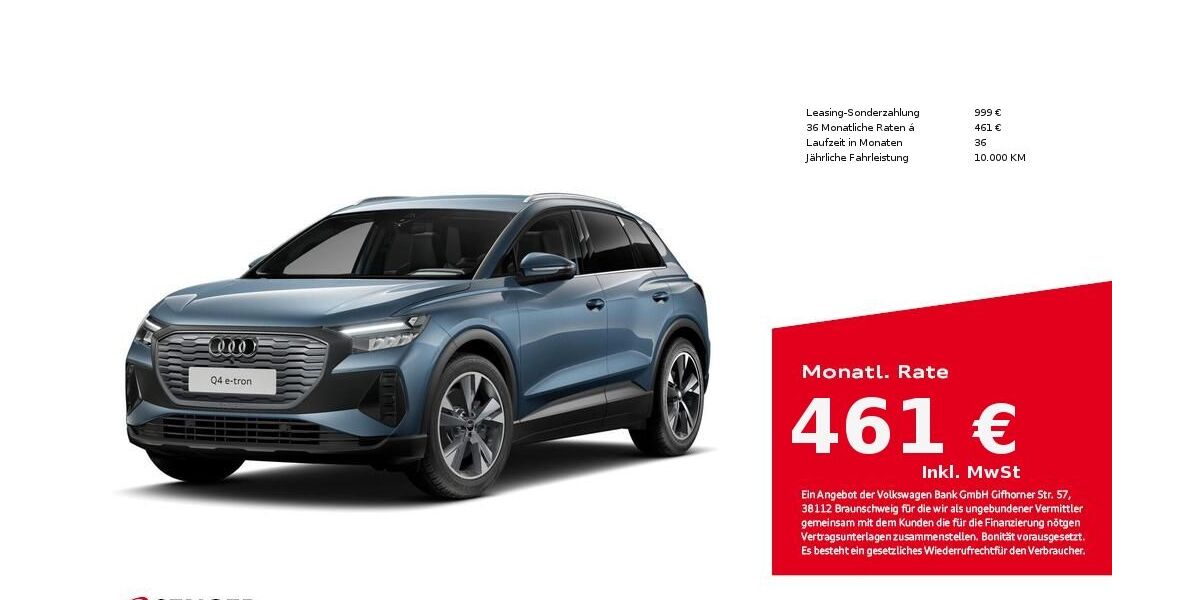 Audi Q4 e-tron 6.320 km 40.790 &euro; Bad Oldesloe 23843