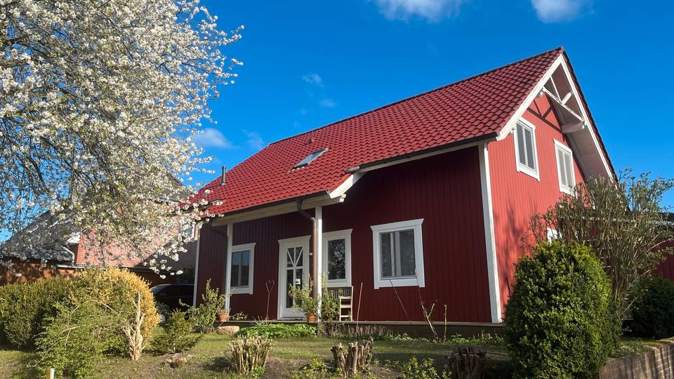 Modernes Architekten-Einfamilienhaus im schwedischen Holzbaustil 6 zimmer
